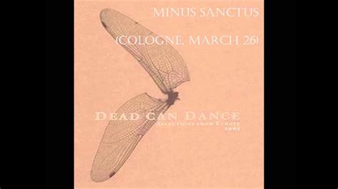  Sanctus por Dead Can Dance - Um Hino Etéreo com Melodias que Evocam a Nostalgia